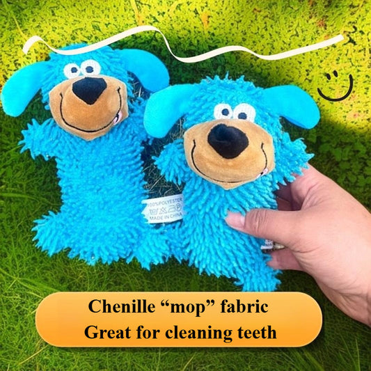 Squeaky Dog Plush Toy