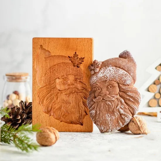 🎁EARLY CHRISTMAS SALE- 56% OFF🎁WOOD PATTERNED COOKIE CUTTER - EMBOSSING MOLD FOR COOKIES