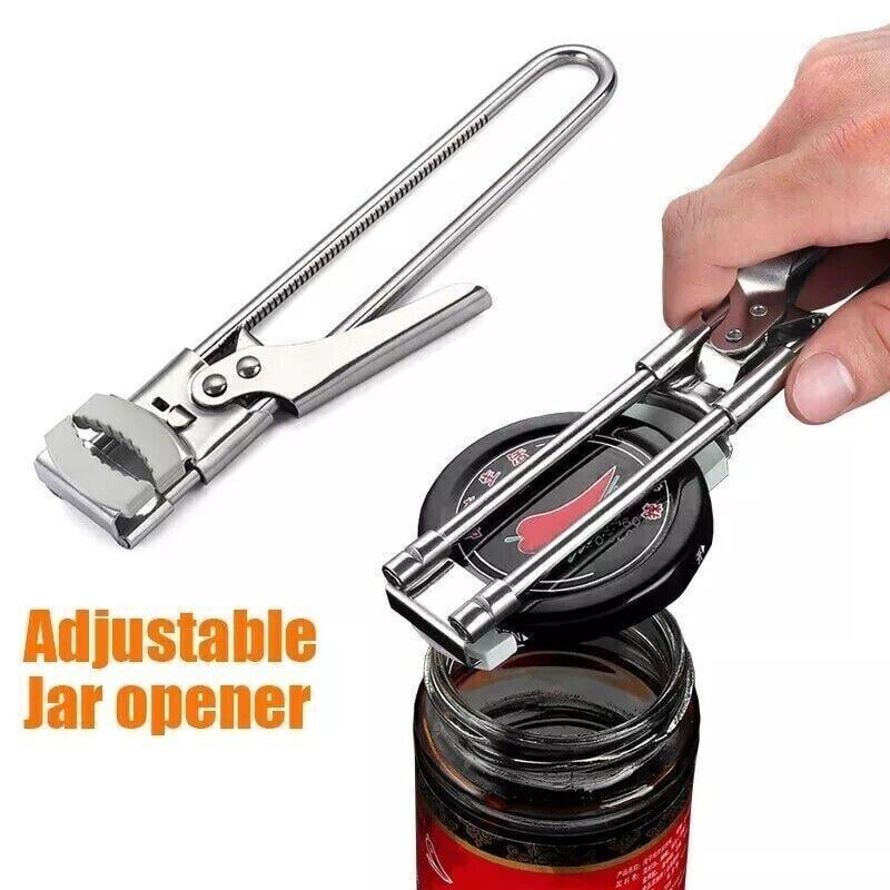 🔥Hot Sale (50% OFF)🔥Adjustable Stainless Steel Jar Opener