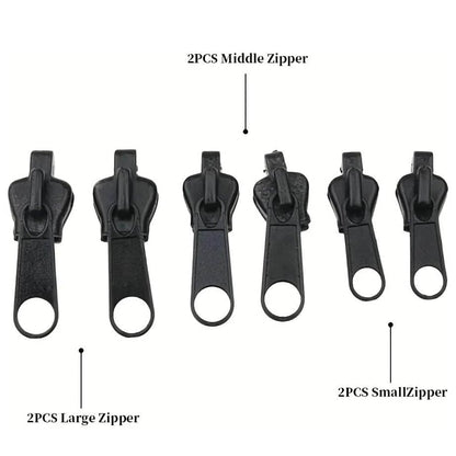 🎁FIX ZIP PULLER | 6 Sizes  – Fits All Zipper Types
