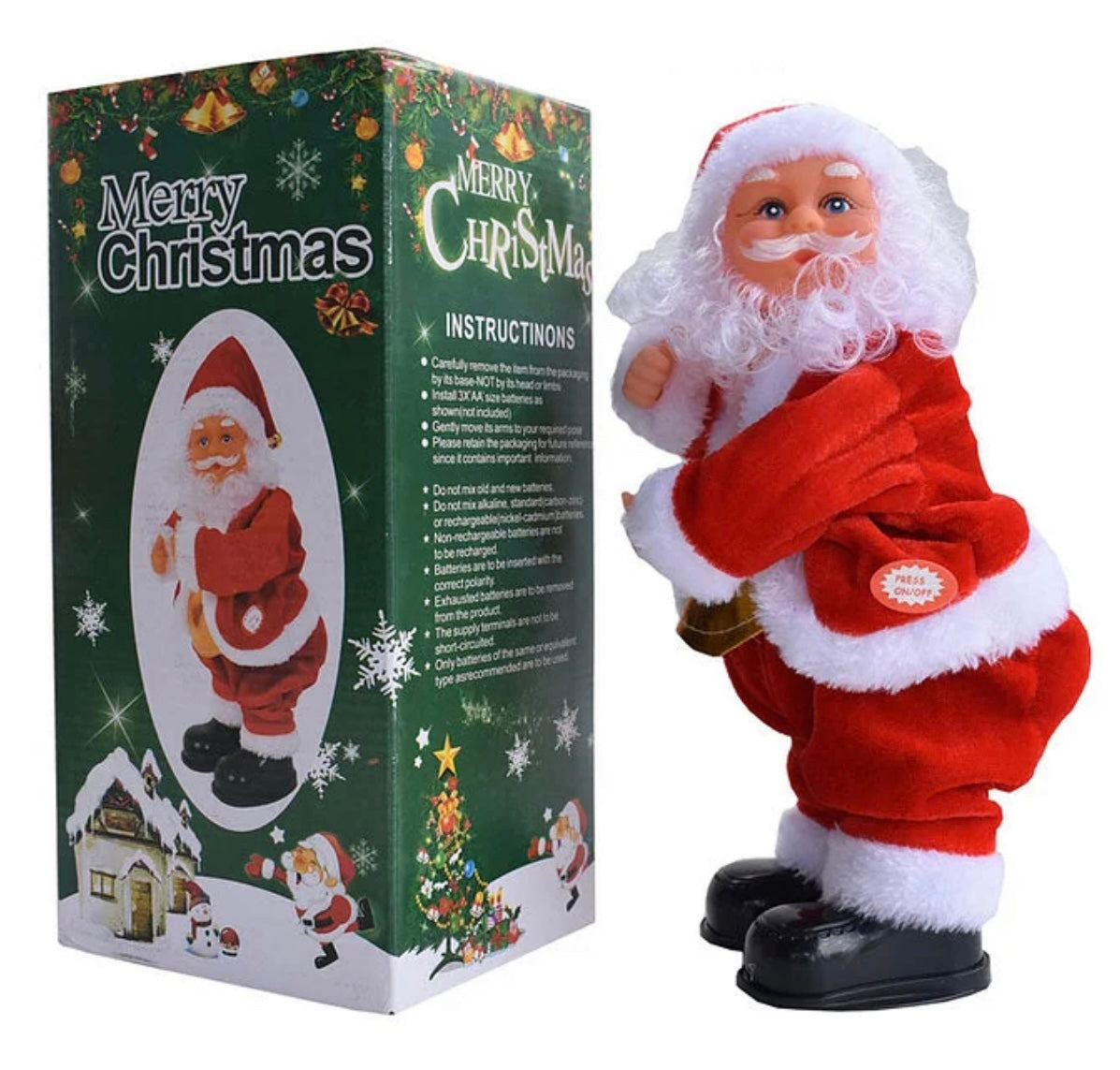 🎄Christmas Special Offer🎅 Dancing Santa Joyful Dancing Santa Decoration Everyone Will Love!