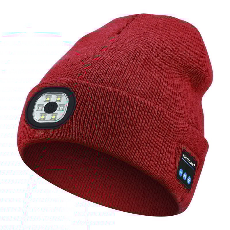 🎄Christmas Hot Sale 49% OFF-LED Bluetooth Beanie