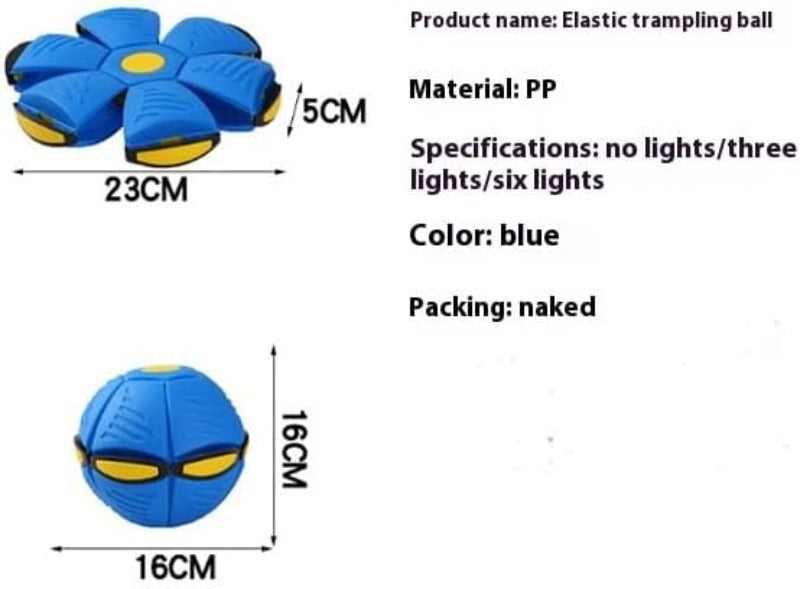 Transforming Saucer-Ball Toy