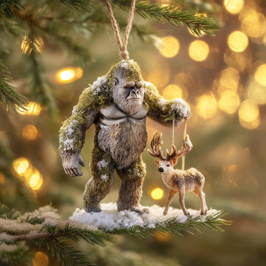👣2026 Wildlife Wonders CollectionTM  Bigfoot Ornament