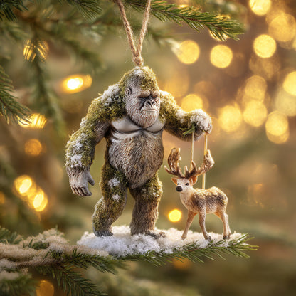 👣2026 Wildlife Wonders CollectionTM  Bigfoot Ornament