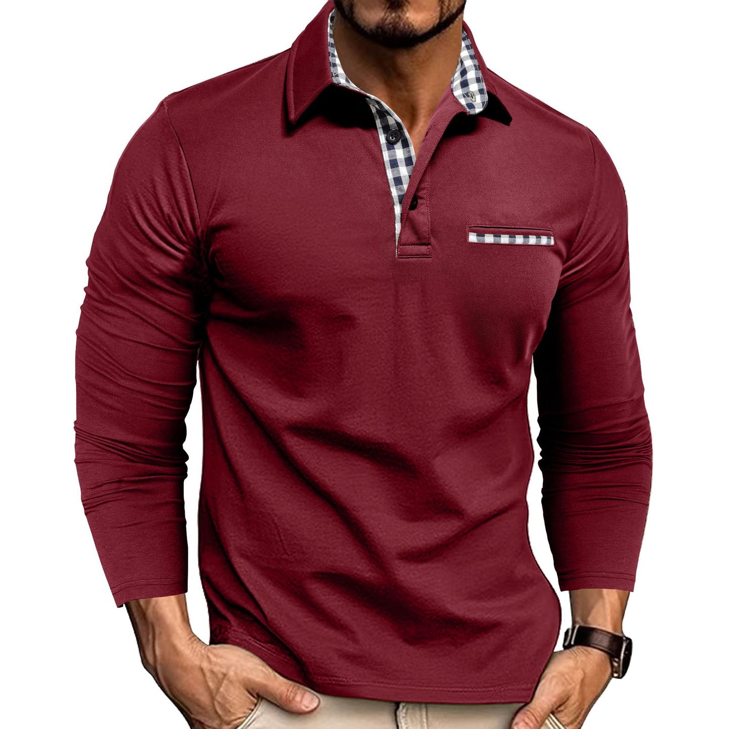 Winston | Long Sleeve Polo Shirt
