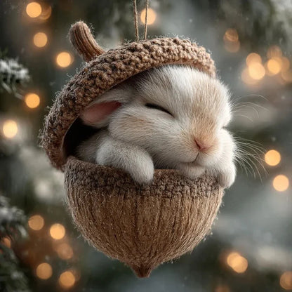 🔥New 2026 Arrival🔥 Chestnut Animal Christmas Tree Ornament