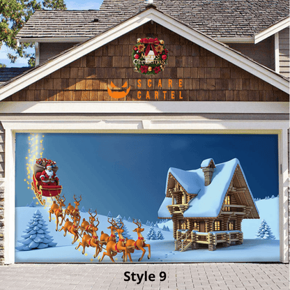 Christmas Garage Door Decoration