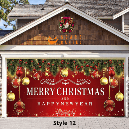 Christmas Garage Door Decoration