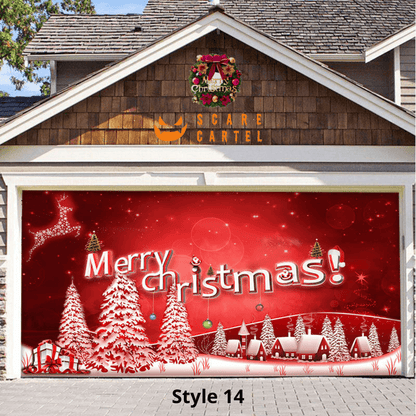 Christmas Garage Door Decoration