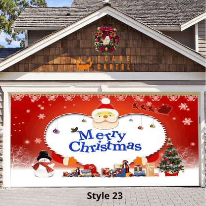 Christmas Garage Door Decoration
