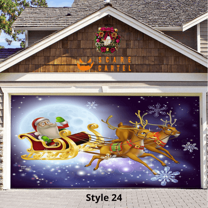 Christmas Garage Door Decoration