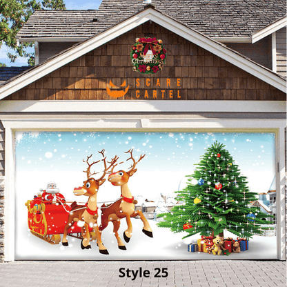 Christmas Garage Door Decoration