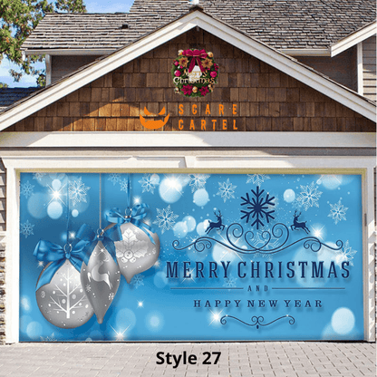 Christmas Garage Door Decoration