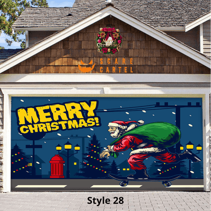 Christmas Garage Door Decoration