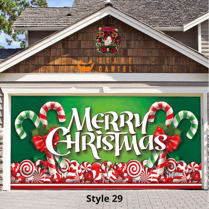 Christmas Garage Door Decoration