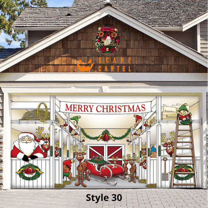Christmas Garage Door Decoration