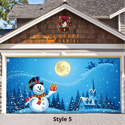 Christmas Garage Door Decoration