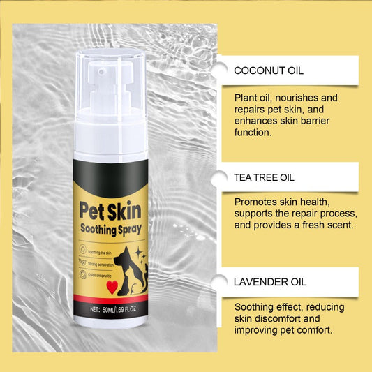 Pet Skin Treatment Spray for Fungal & Bacterial Infections