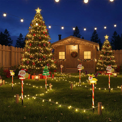 🎄🎁6-pack of moving Christmas lights