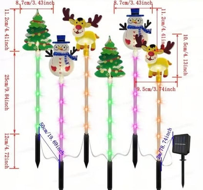 🎄🎁6-pack of moving Christmas lights