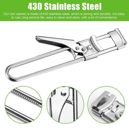 🔥Hot Sale (50% OFF)🔥Adjustable Stainless Steel Jar Opener