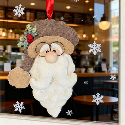 Jolly Felt Santa Ornament Kit