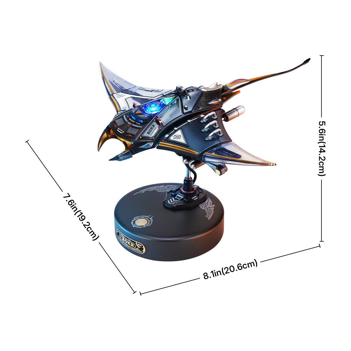 ROOKR Manta Ray Mechanical 3D Puzzle Kit