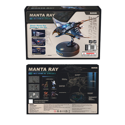 ROOKR Manta Ray Mechanical 3D Puzzle Kit