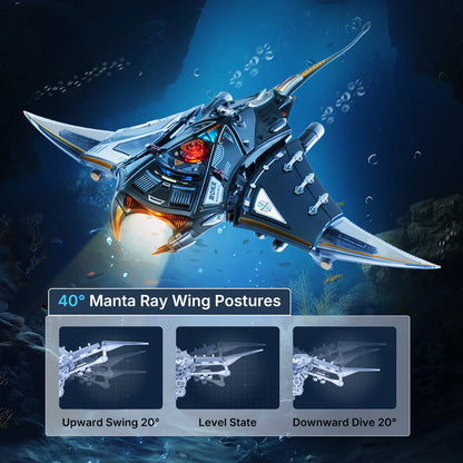 ROOKR Manta Ray Mechanical 3D Puzzle Kit